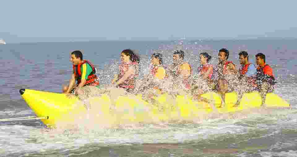 Banana Ride at Nagaon Beach